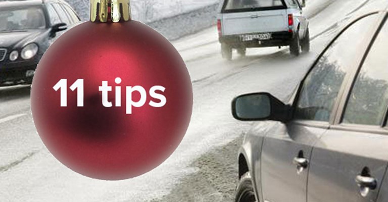 11 tips inför jul- och nyårstrafiken...